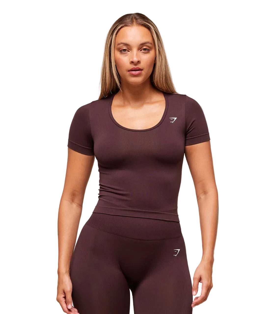Everyday seamless tight fit crew neck tee