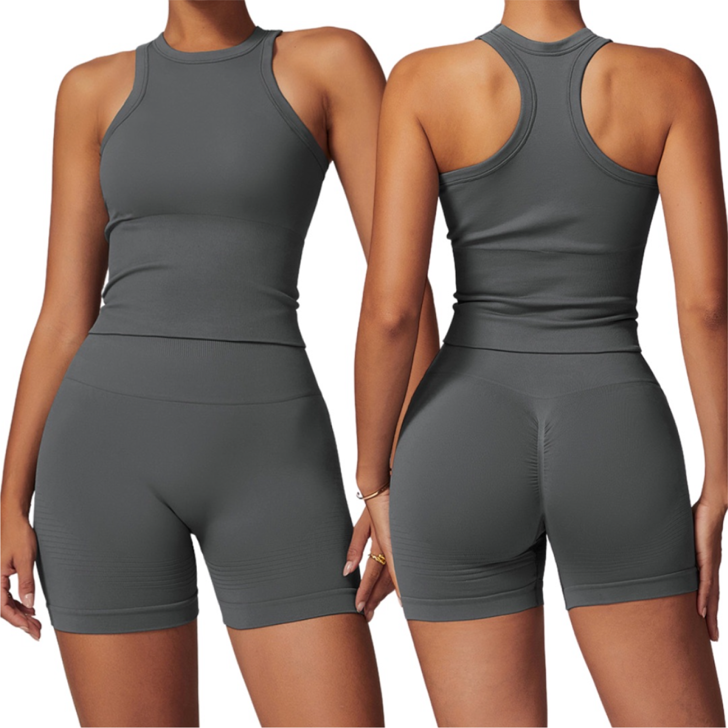 Set Short + Tank Top - Gris