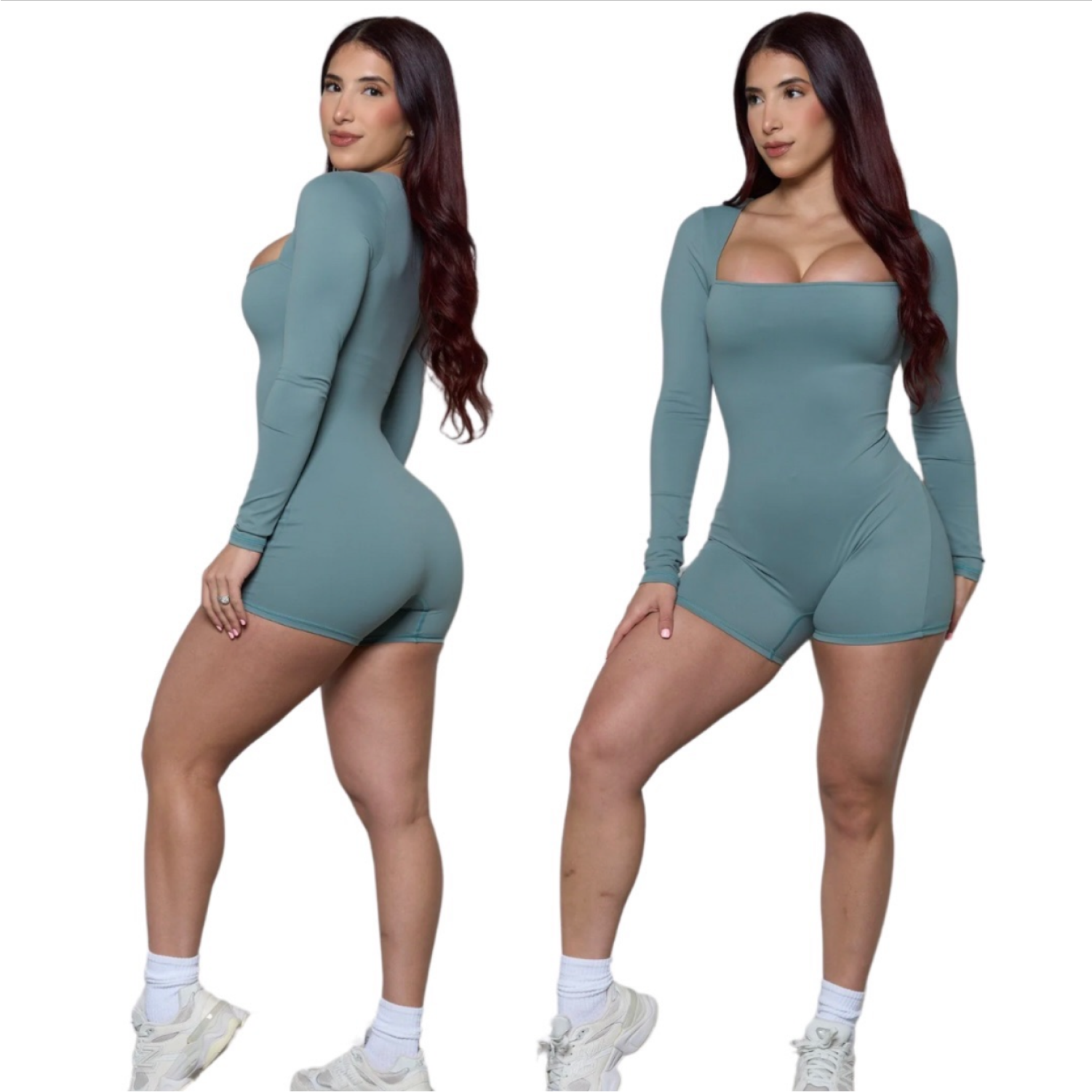 Enterizo Long Sleeve - Verde