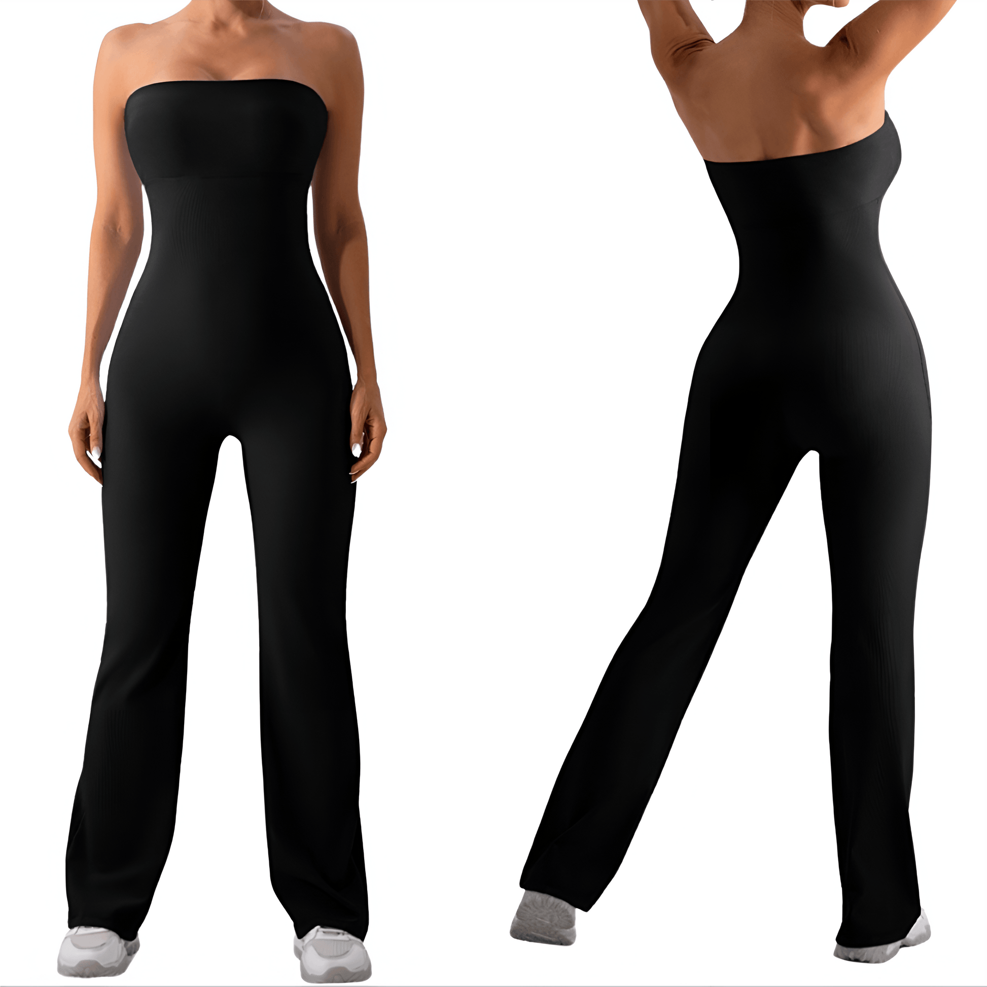 Enterizo Strapless Negro