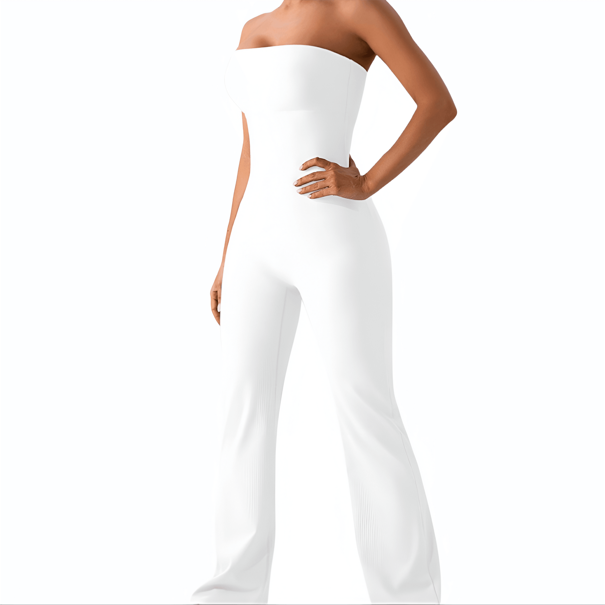 Enterizo Strapless Blanco