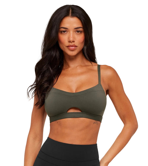 Balcony Peek a boo sport bra