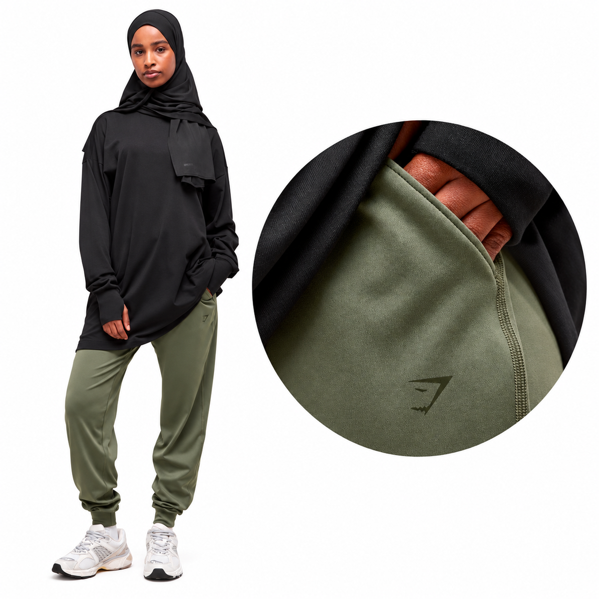 Covered Jogger Gymshark