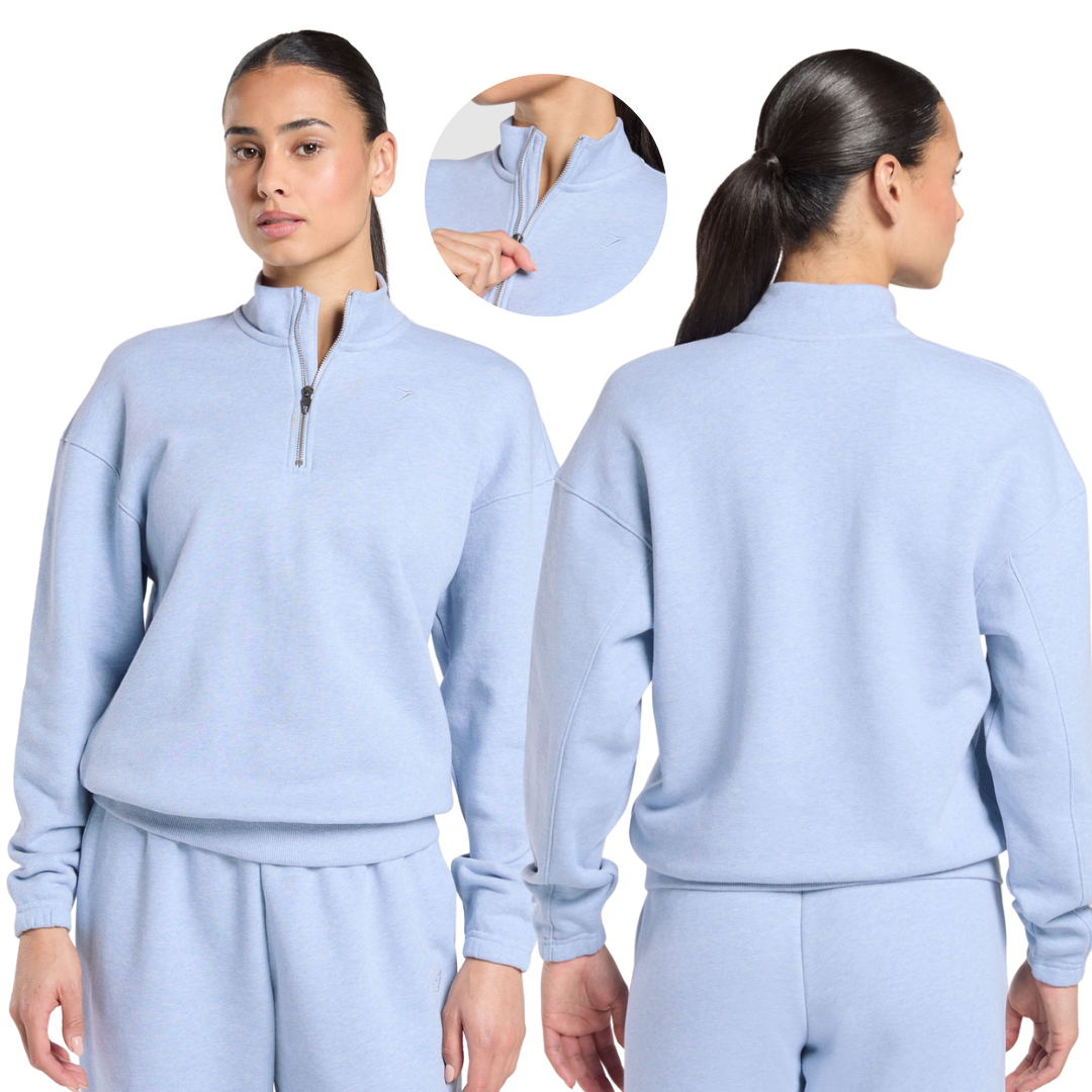 Rest day 2.0 1/4 zip pull over