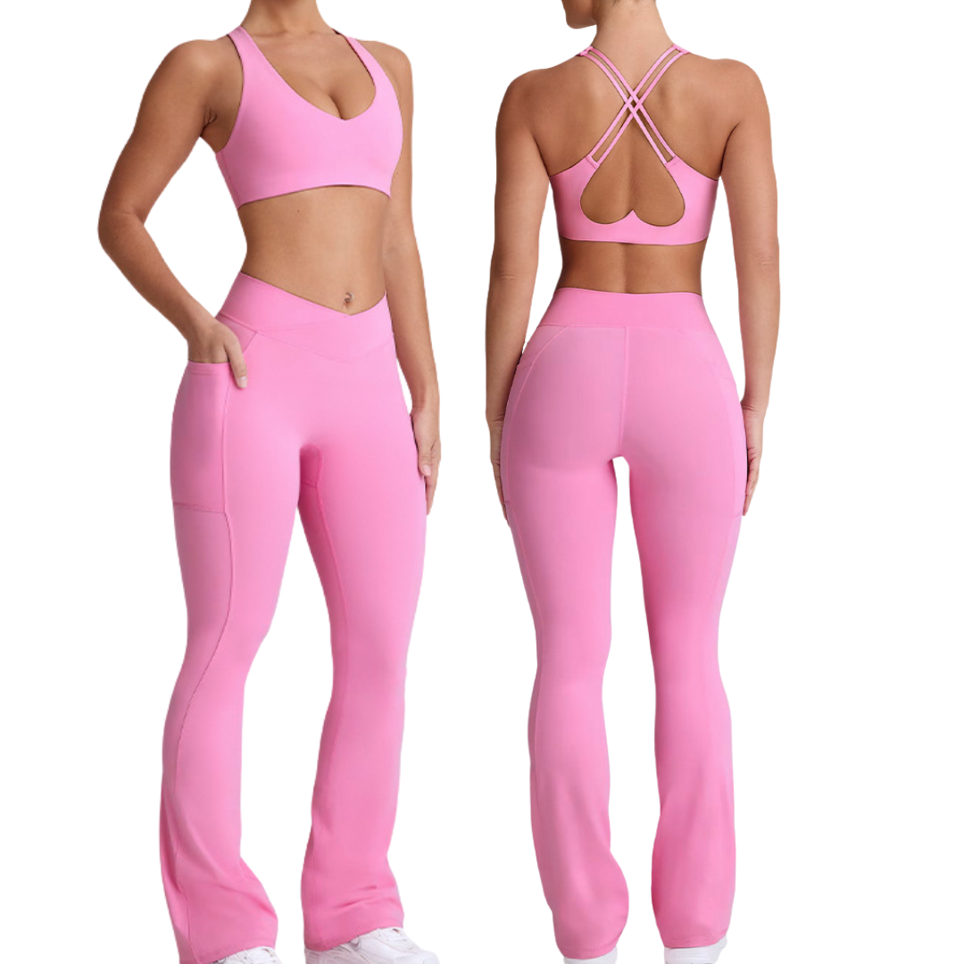 Set Love flare pants