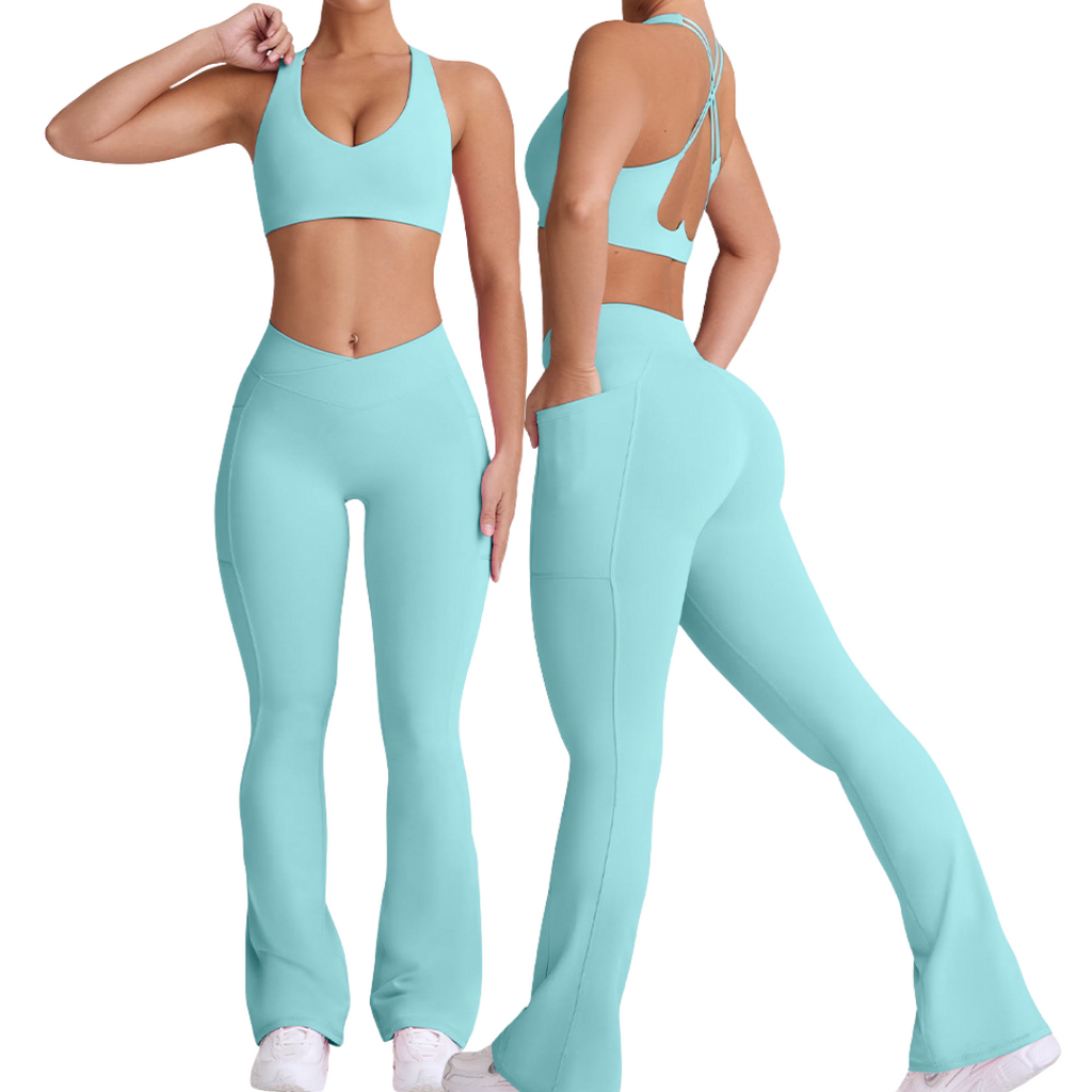 Set Love flare pants