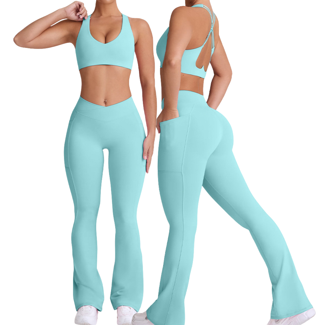 Set Love flare pants