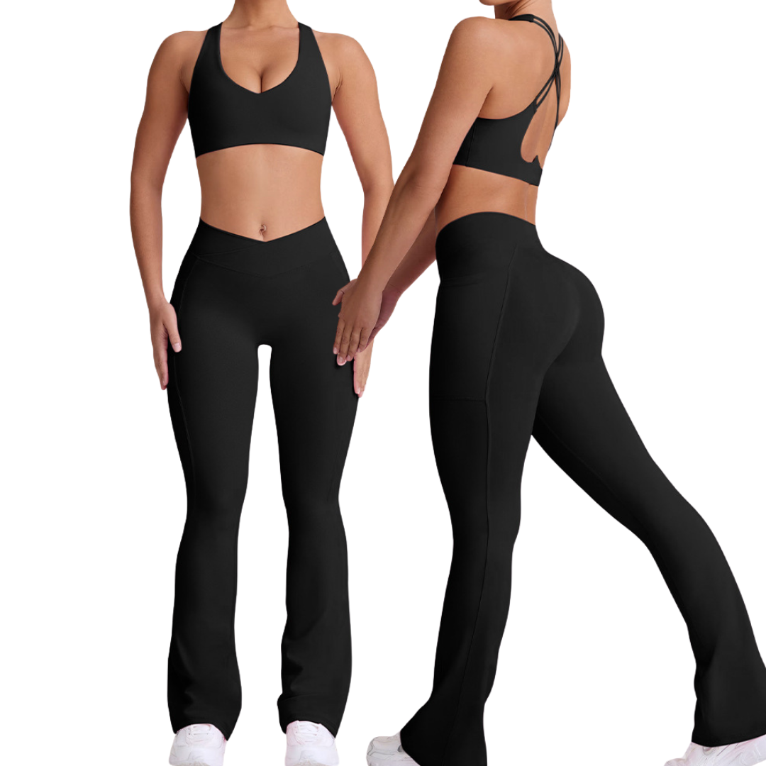 Set Love flare pants