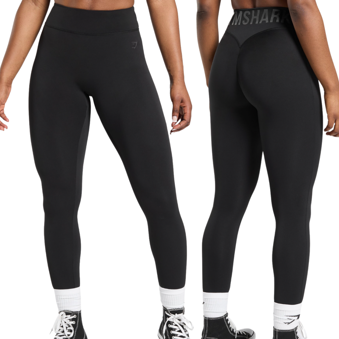 Wordmark graphic leggings